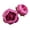 Purple, variant on Cotton Cloth Round Peony Single Simulated Flower,Artificial Round Peony Flower Heads Flower Buds for Wedding Flower Wall & Arrangement,Bridal Bouquets, Table Centerpieces, Parties,(Wine,)