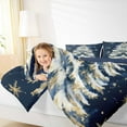 thumbnail image 4 of jejeloiu Chic Christmas Tree Bedding Comforter Set,Happy New Year Twin Comforter Sets,Merry Xmas Snowflake Bedding Set For Children,Microfiber Bedroom Decor Reversible,2 Pieces, 4 of 8
