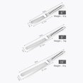 thumbnail image 5 of Cateissary Espátula para tartas de acero inoxidable, cuchillo para mantequilla, raspador para crema, utensilios para decoración de tartas Barra de herramientas Cateissary HA024646-00, 5 of 5