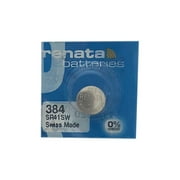 384 / SR41SW Renata Silver Oxide Button Battery