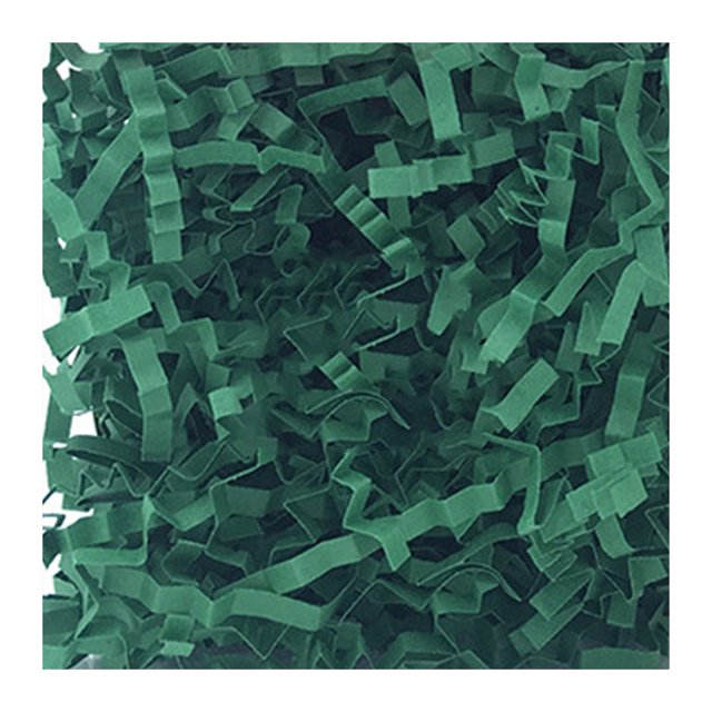 Matsuzay Festival de la hierba de rafia Relleno de papel triturado Llamativo DIY Confeti Decoración de la boda para la escuela Aula verde oscuro Type3 NO3 Matsuzay HA061960-23B