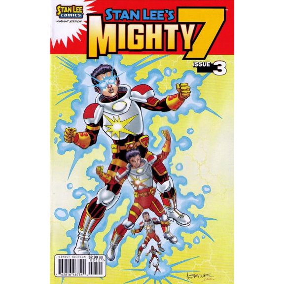 Mighty 7 (Stan Lee's ) #3A VF ; Archie Comic Book