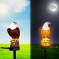 thumbnail image 4 of SunEagle Solar Garden Lights Outdoor, Waterproof Resin Eagle Decorative Landscape Lighting for Yard, Pathway, Patio - 6 Pack, 4 of 10