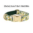 thumbnail image 3 of Reflective Nylon Pet Collar With Quick Release Buckle For Secure Comfortable Walking Training, 3 of 4