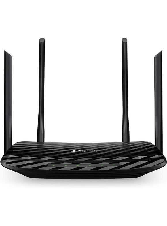 TP-Link AC1200 Gigabit WiFi Router (Archer A6) - 5GHz Gigabit Dual Band MU-MIMO Wireless Internet Router, Supports Beamforming, Guest WiFi and AP mode, Long Range Coverage by 4 Antennas