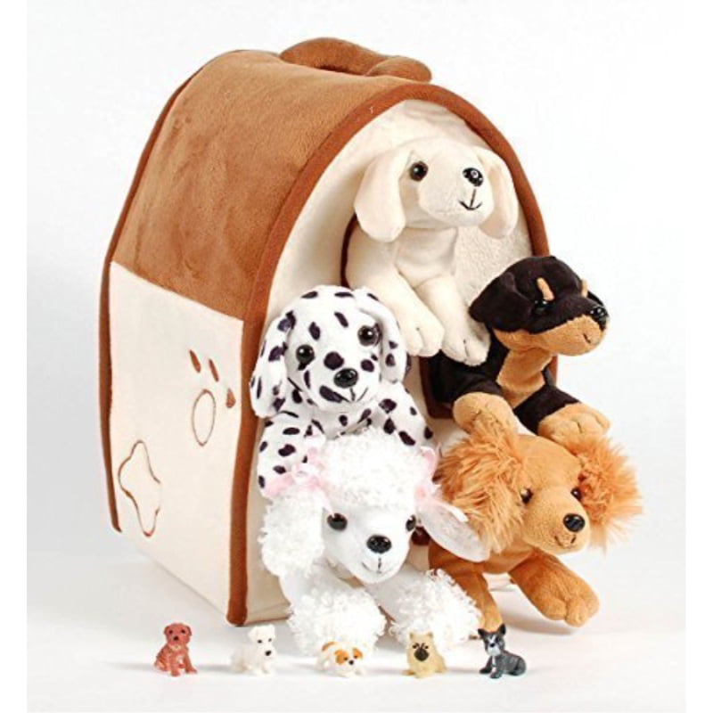Unipak Dog Animal 11 Inch Plush Backpack Set NEW IN STOCK Plushies