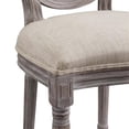 thumbnail image 5 of Modway Arise 19.5" Fabric & Wood Dining Side Chair in Beige (Set of 2), 5 of 5