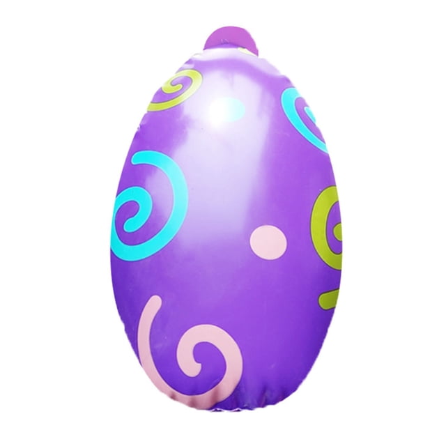 Bola inflable de Pascua de 40 cm para exteriores, ideal para decorar el patio.