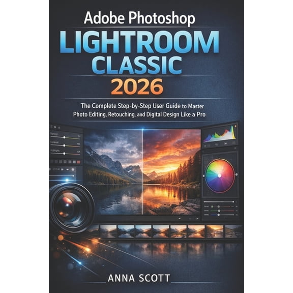 Adobe Photoshop Lightroom Classic 2026: The Complete Step-by-Step User Guide to Master Photo Editing, Retouching, and Di, (Paperback)