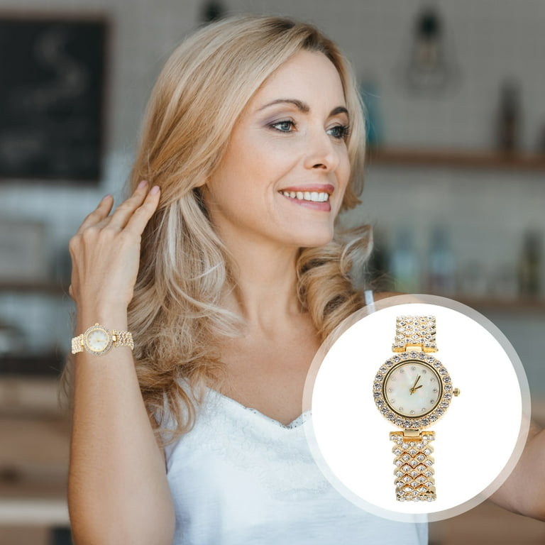 Woman diamond watch outlet