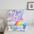 thumbnail image 4 of Juego de Ropa de Cama Feelyou Edredón de Microfibra Twin Unicornio, 4 of 8