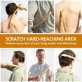 thumbnail image 4 of 4 Pack Back Scratcher for Men, Women & Adults - Long Curved Handle Bamboo Back Scratcher Provides Instant Itch Relief-Easy Reach Every Itchy Spot, 17'' Wood Back Scratchers, 4 of 5