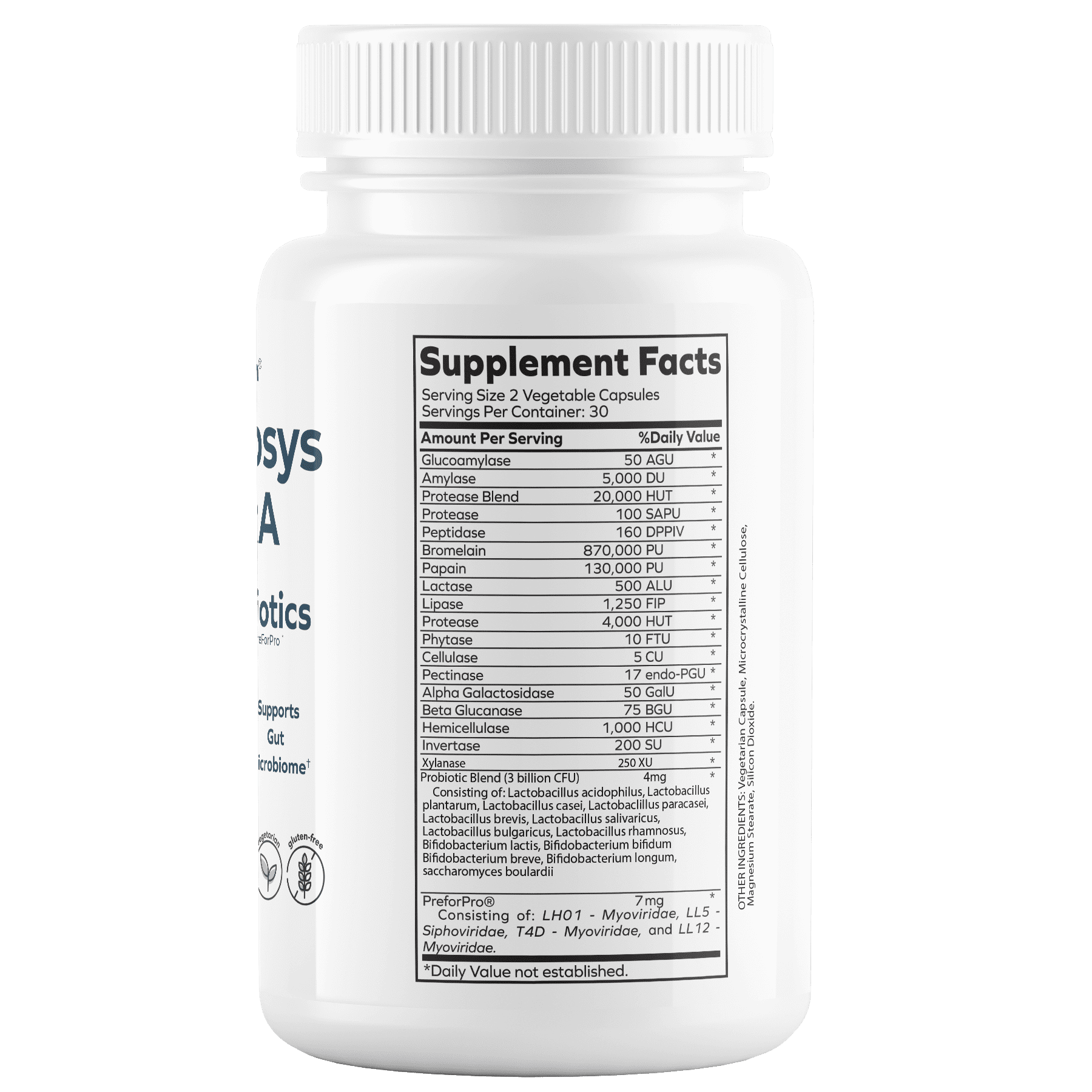 Slimbiosys Ultra Probiotic Capsule - Pre & Probiotics for Women by envitamin