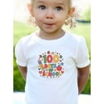 thumbnail image 2 of 100th Days of School T-Shirt for Kindergarten Toddler Boys and Girls - Soft 100% Cotton Round Neck Short Sleeve, Breathable Regular Fit with "Kindergarten Team" Graphic, 2 of 4
