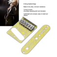 thumbnail image 3 of Guitar 6 String Saddle Bridge Electric Guitar Bridge Decoration With Control Plate For TL Electric Guitar, 3 of 8