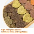 thumbnail image 2 of Bunny Chew Toys Múltiples Sabores Hámster Conejo Pasteles De Hierba Natural Nutritivos Para Mascotas Bocadillos Dientes Juguetes Morales Para Conejitos Conejos Hamsters Loros Chinchillas,350G/Jar Serendint PT000773-00, 2 of 7