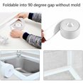 thumbnail image 2 of Sello de silicona blanca para baño, cinta de sellado para cocina o baño, cinta autoadhesiva antimoho y a prueba de fugas adecuada para muchas ocasiones (3,2 m 3,8 cm), 2 of 5