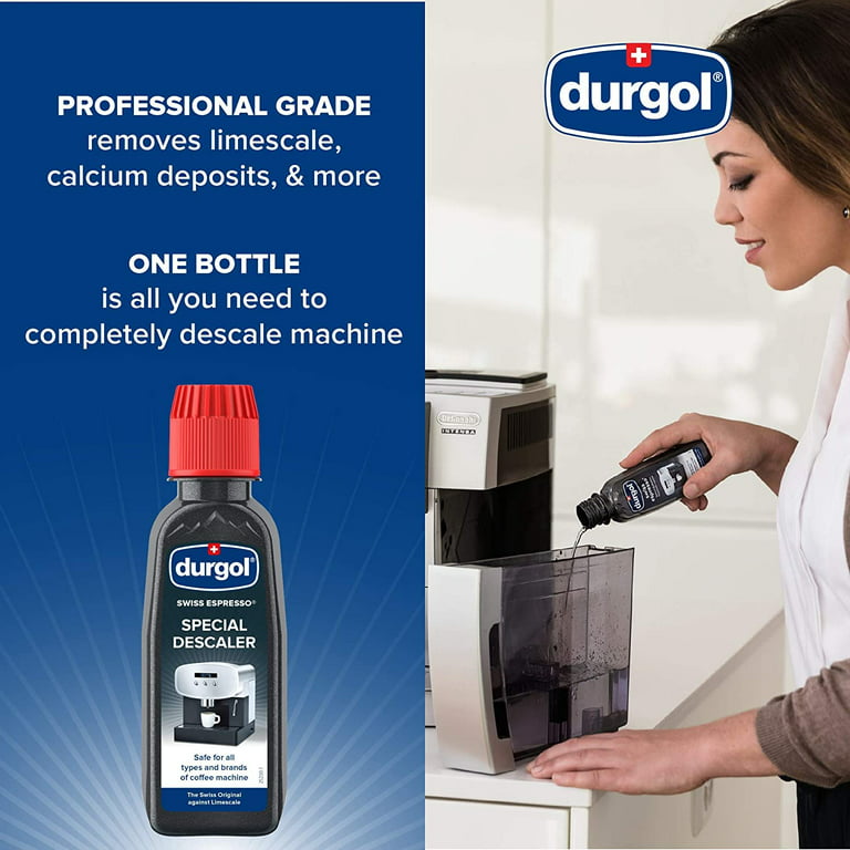 Durgol Swiss Espresso Spezial-Entkalker 3 Packungen 6 x 125ml