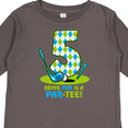 thumbnail image 4 of Inktastic Golf Par-tee 5th Birthday Boys Long Sleeve Toddler T-Shirt, 4 of 5