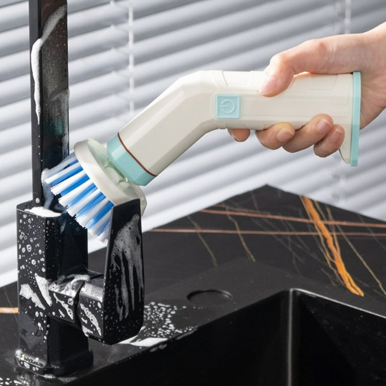 Deals！Loyerfyivos Electric Spin Rechargeable Cleaning Tools,Grout
