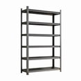thumbnail image 3 of 4-Layer Metal Storage Rack, Garage Shelves, Adjustable Height Partition, Suitable For Living Room, Kitchen, Supermarket, Garage. Black, Requires Assembly, 44.10" H* 39.40" L * 13.80" D, 3 of 10