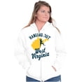 thumbnail image 3 of West Virginia Rock Climbing Vacation Zip Up Hoodie Men's Women's Brisco Brands M, 3 of 6