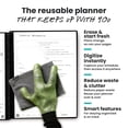 thumbnail image 4 of Rocketbook Reusable Flex Planner - Daily, Weekly, Monthly, Annual Letter Size Black, 4 of 9
