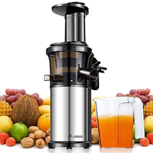 Aobosi Slow Masticating Juicer Extractor Compact Cold Press Juicer