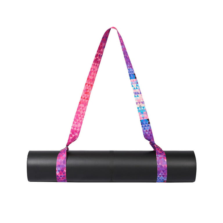Famure Yoga belt-Yoga Mat Strap Elastic Adjustable Sling for Carrier  Stretching Daily Workout 