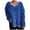Blue, variant on BXINGOHAI Plus Size Sweaters for Women Trendy V Neck Long Sleeve Tops Shirts Soft Keep Warm Sweater Casual Fall Winter Pullover Sweaters Blue,S