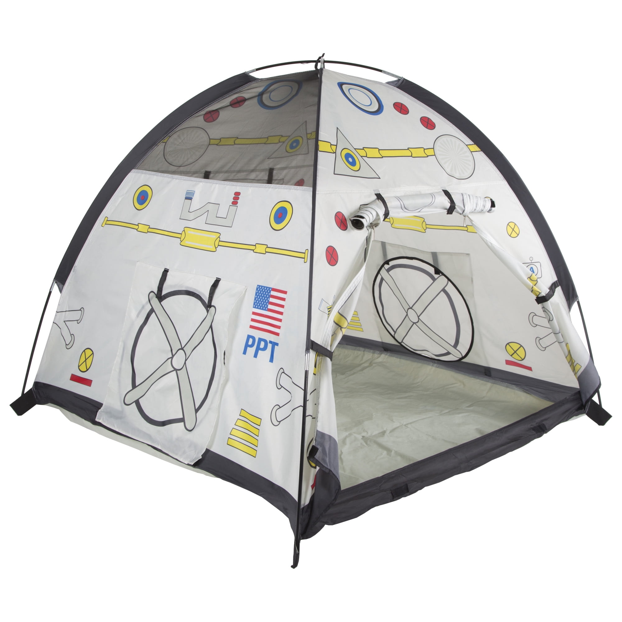 Pacific Play Tents Kids Space Module Dome Tent for Indoor / Outdoor Fun - 48" x 48" x 42", Child