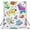 Style-1, variant on Retro 80s 90s Memphis Geometric Photography Backdrop 5x7Ft High Density Polyester Fabric Backdrop Curtain for Photoshoot Party Video