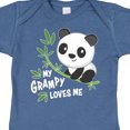 thumbnail image 4 of Inktastic My Grampy Loves Me- Cute Panda Boys or Girls Baby Bodysuit, 4 of 5