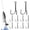 8#, variant on Fish Hook 10-Piece, Double Lure Hooks,Anti-Escape High Carbon Steel Tackle | Fishing Bait Hooks for Father Catfish Crappie Frog Shrimp Saltwater Lake Stream Casting Trolling