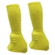 thumbnail image 2 of Calentadores de piernas para patinaje artístico Calcetines de patinaje artístico Accesorios Tejido decorativo Pierna larga Amarillo, 2 of 9