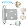 3/8 Inch Overlay Kitchen Door Hinge Hardware Self Closing Inset