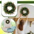thumbnail image 2 of Ularma Christmas Holder Wreath Seasonal Wreath Color Wreath Colorful Spring/Summer Wreath Flower Door Wreath Decoration, 2 of 7