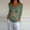 A1 Green, variant on Women's Crochet Tops Summer Hollow Out Knitweight 3/4 Sleeve Sweater Beach Cover Up Crochet Cover Ups for Women Swim Cover Up Knit Summer Outfit Spring Summer Crochet Hollow Out 3/4 Sleeve Pull