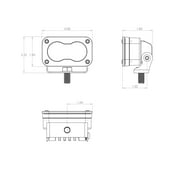 Baja Designs 487805 LED Light Pods Wide Cornering Pattern Pair S2 Pro Series