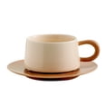 thumbnail image 2 of Rebajas Grandes, Tazas Y Platillos De Cafe Ceramica Modas Tazas Hogar Originalidad Tardes Tazas De Te Juego De Tazas De Cafe Akmoler, 2 of 9