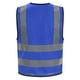 thumbnail image 3 of Chaleco de seguridad AYKRM azul reflectante pequeño, 3 of 6