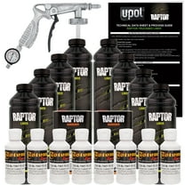 Raptor Bright White Urethane Spray-On Truck Bed Liner Spray Gun, 8 Liters