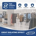 thumbnail image 3 of Strip Curtain Door Kit - 36x84 - Clear Smooth 8 in. strips with 25% overlap - USDA/NSF Approved PVC Strips, 3 of 6