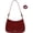 Red, variant on Small Shoulder Bag, Crossbody Bag - PU Leather, Y2K Vintage Party Handbag,Brown