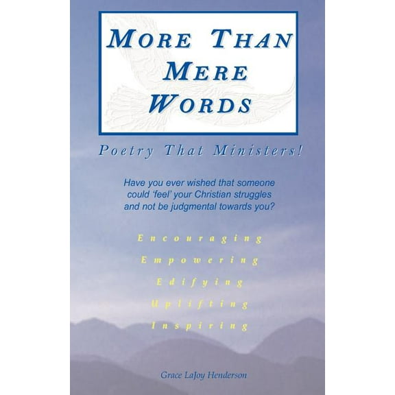 More Than Mere Words: Poetry That Ministers!! (Paperback)