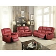 thumbnail image 2 of Acme Furniture Sofa (Motion), Red PU 52150, 2 of 3