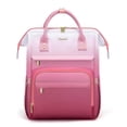 thumbnail image 1 of Mochila para portátil LOVEVOOK Gradient 15.6 pulgadas, impermeable, rosa, 1 of 8