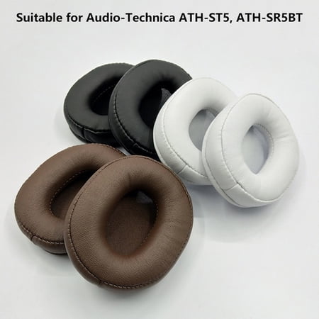 Xinyolin Faux Leather Foam Earpad Cushion Headband for Audio Technica ATH-SR5 ATH-SR5BT