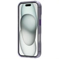 thumbnail image 5 of Magnetic Case for Apple iPhone 16, Compatible with Magsafe Ultra Slim Fit Rugged Hybrid Drop Protection Bumper Solid Color Case Cover for Apple iPhone 16, Purple, 5 of 6