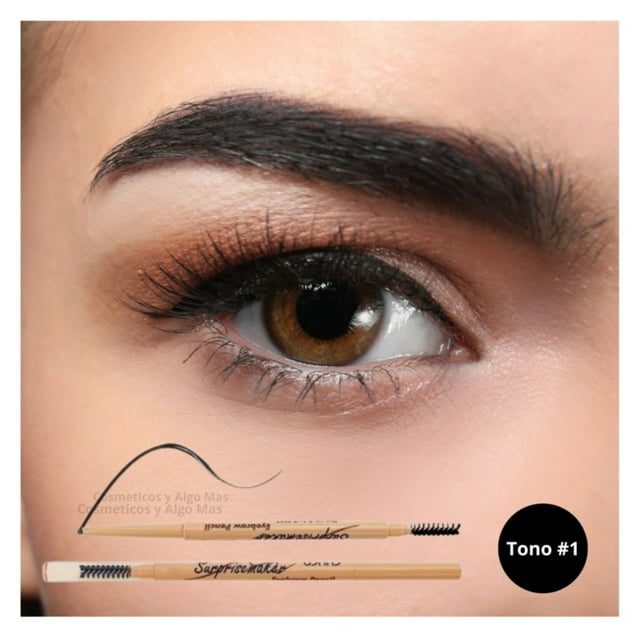 Lápiz de cejas ultrafino y retráctil con efecto de microblading